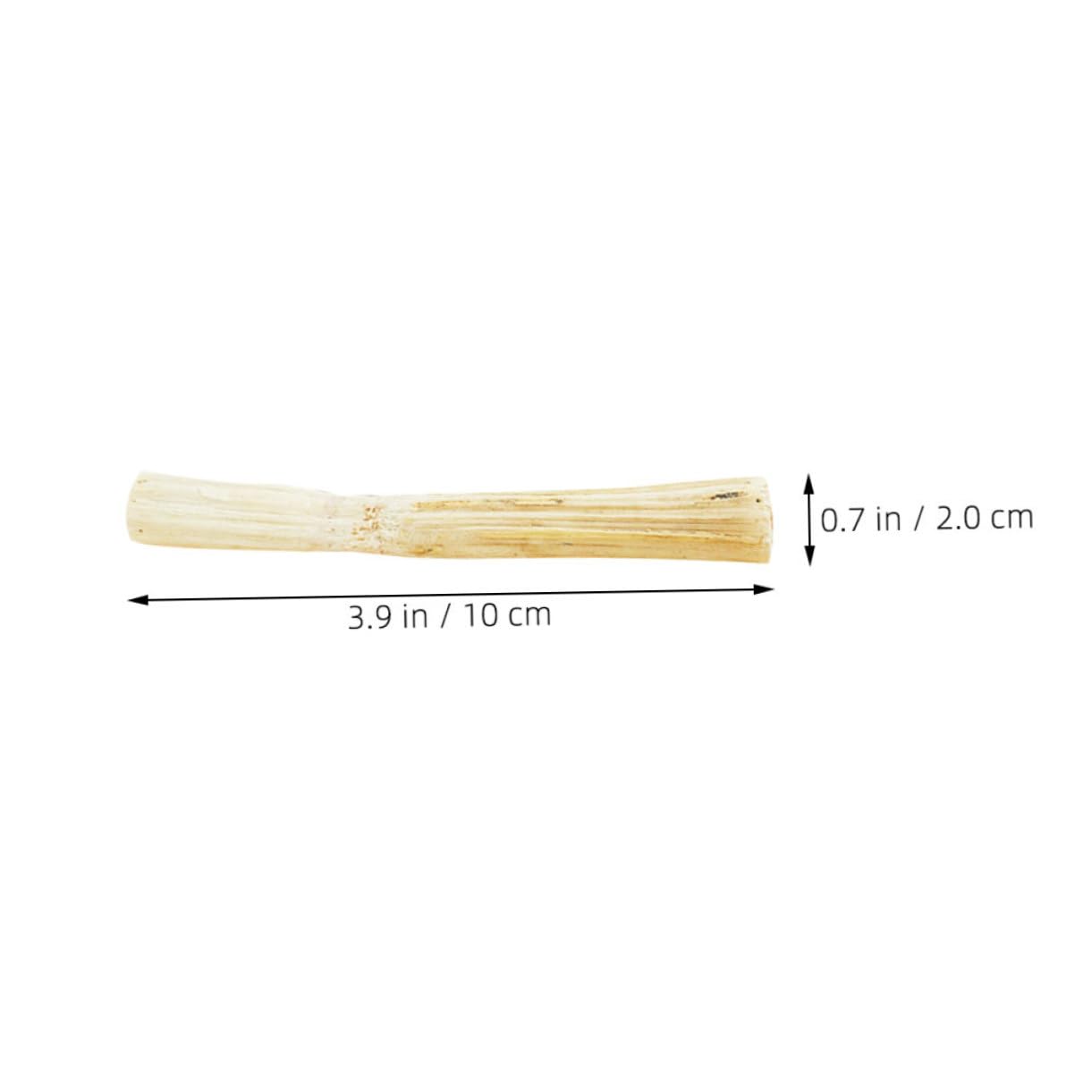 da Masticare in Bamboo Naturale per Criceti Conigli Cincillà e Porcellini Dindia Giocattoli Dentali per Animali Stimolazione Mentale e Dentale