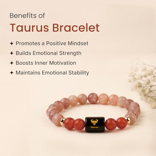 Image of Astrotalk Zodiac Crystal Bracelet | Balances Energy & Enhances Positivity | Certified Healing Crystals with Certificate | Astrology Bracelet for Man & Woman | Gift for Man & Woman