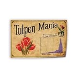 GRWGOLGR 1630s Tulip Mania Graphic Poster (2) Canvas Art Wall Poster Printing Office Bedroom Aesthetic Poster Gift 18x12inch(45x30cm) Unframe-style