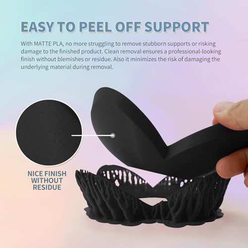 Filamento PLA Mate OVERTURE 1.75 mm - 1 kg - Negro Mate - Precisión +/- 0.02 mm. - Fernando Cortés