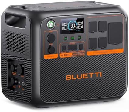 BLUETTI AC200PL Portable Power Station, 2304Wh Solar Generator, E...