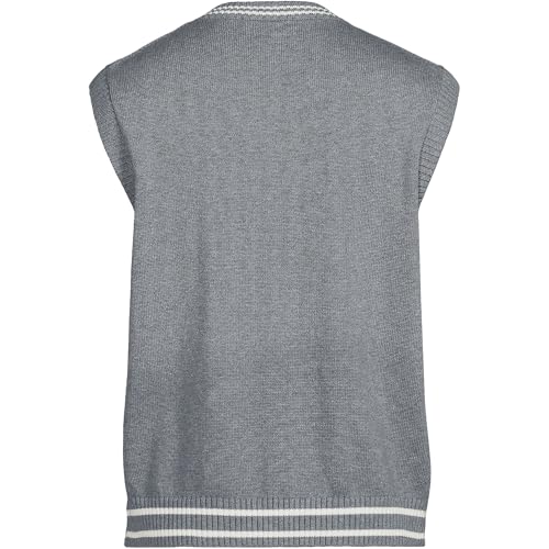 Lands' End Men's Cotton Drifter Sweater Vest4