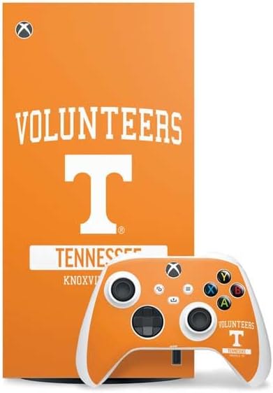 Skinit Decal Gaming Skin Compatible with Xbox Series X Digital Edition Bundle - Officially Licensed University of Tennessee-Knoxville T Logo Vols on Gray Design