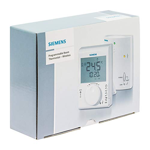 SIEMENS Ingenuity for Life - RDJ100RF/SET Termostato de Ambiente programable + Receptor