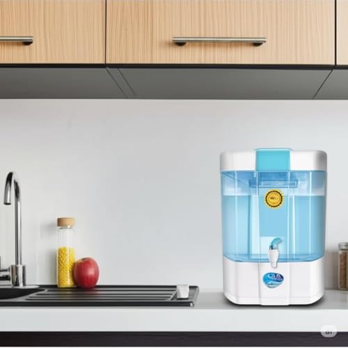Image of Aqua Pearl RO Water Purifier with RO+UV+Copper+Zinc, 10 Stages Purification, 12 Litre, Wall Mounted, Electric, Advance HTDS Membrane | 20 LPH | Suitable for all type water with 1-Year Warranty