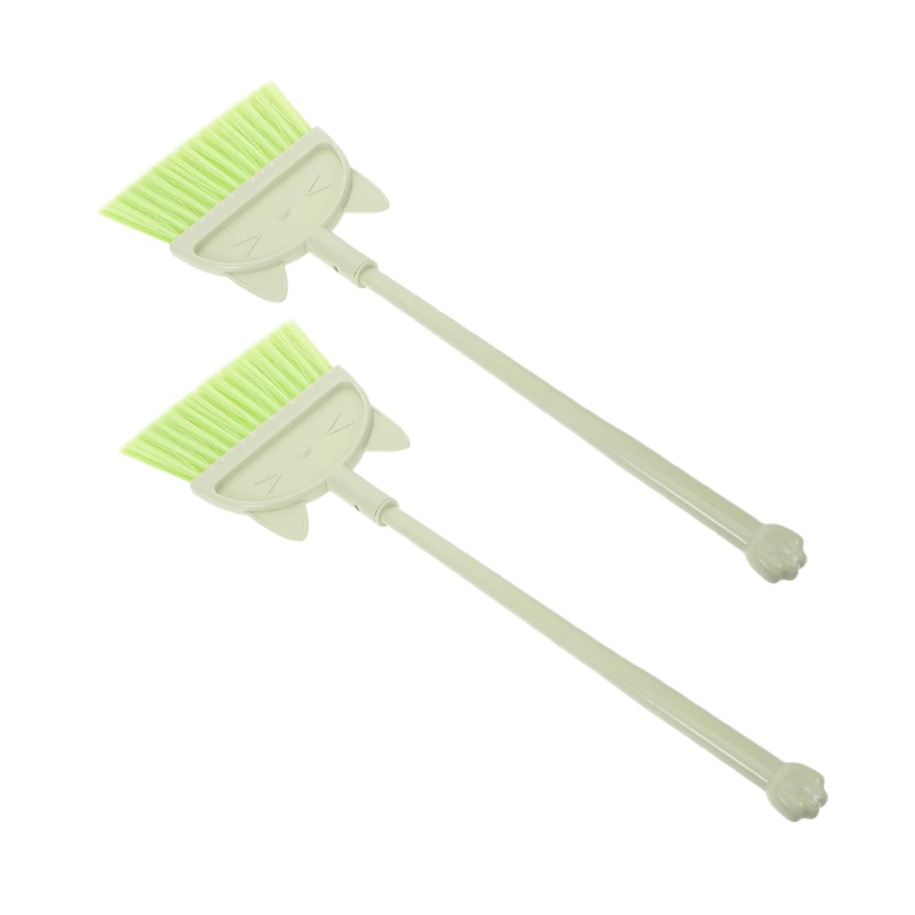 MERRYHAPY Broom Set 2 Pcs Soft Broom Dustpan Cleaning Set for Toddlers Play Cleaning