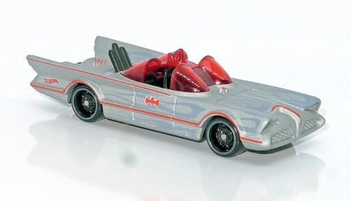 Hot Wheels Batmobile Serie TV Plata 1:64 miniatura 3