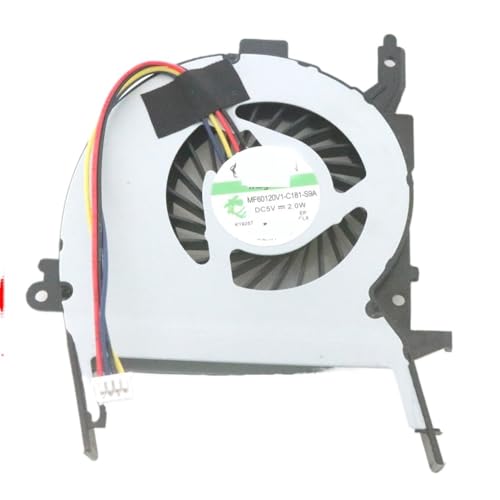 LIOZDMD Ventilador MF60120V1-C181-S9A DC5V para ASUS F556U K556U R558U F456U A456U R456U X456URK UFUJ UQ CPU Ventilador de refrigeración Piezas de Repuesto