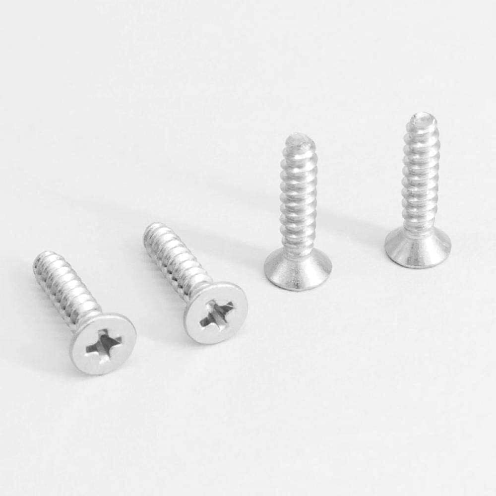 M1M1.2- M2M3M4 Tornillo autorroscante de cabeza avellanada cruzada de acero inoxidable 304 Cabeza plana Cola plana Rosa Tornillo de trompeta pequeño Pernos y tuercas (Color : M1.7 * 4 * 100 Tablets)