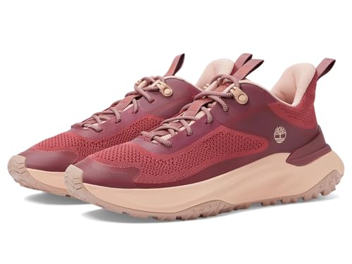 Timberland Women's Motion Access Low Lace Up Sneaker, Medium Red Knit, 9.5 Medium by Timberland - Used condition - US$100.43