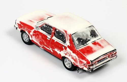 Ixo IST187LE.13 - Sammlermodell Dacia 1310 MSL 1984 mit Schnee 1/43 aus Metall