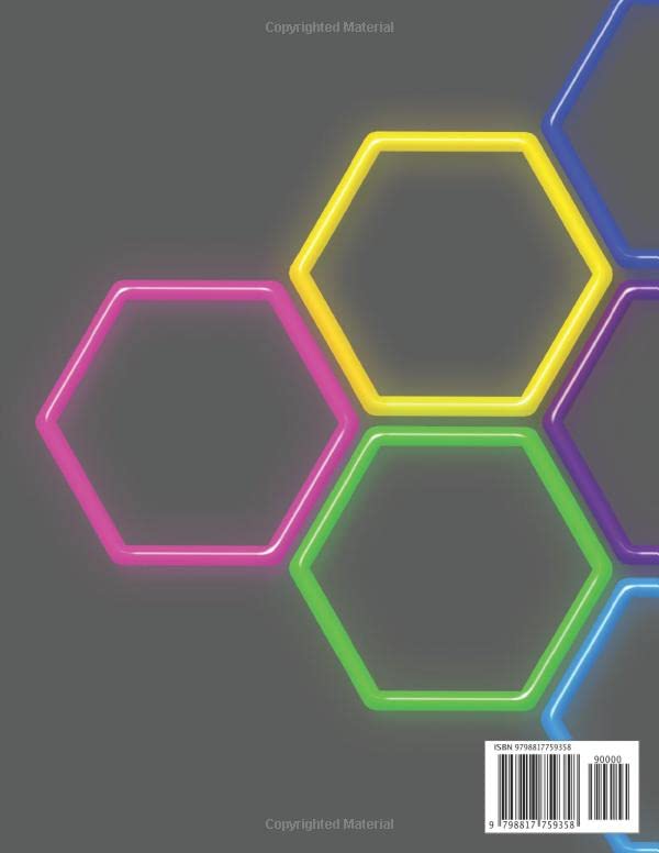 Hexagon notebook: A notebook for hexagonal graph, organic chemistry drawing and other science practice and project image 3