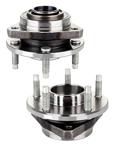 Image of ECCPP 2-Piece 513215 Wheel Hub Bearing for Pontiac G6 2005-2007 | for Chevrolet for Malibu 2004-2007 5 lugs Pre-Greased Sealed