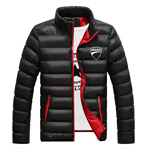 Sweat-Shirt pour Hommes Veste Zippée Hiver Matelassé épais Vêtements D'extérieur Chauds Manteaux Décontracté Grande Taille Sweat-Shirts Ducati Uniforme De Baseball Cover