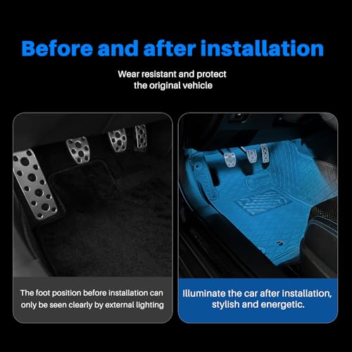 Luces LED para Auto Interior Toyota GR86 Subaru BRZ 2021-2025 Azul miniatura 5