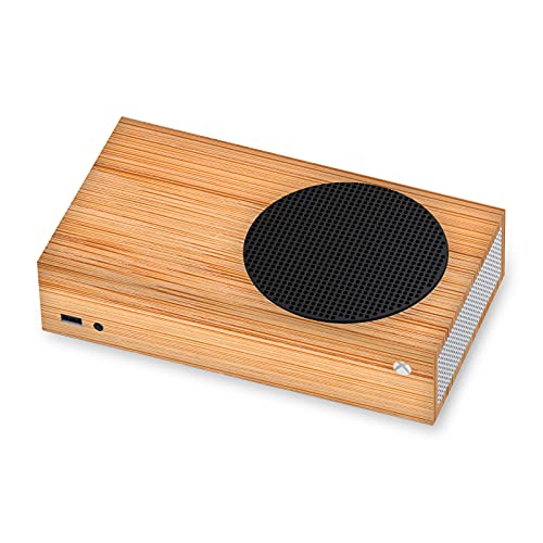 Autocollant Xbox Series S bambou pour un setup gaming épuré