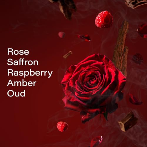 Image of Persian Oud Unisex Perfume | Premium Eau De Parfum 10 ML | Long-Lasting Luxury Fragrance with Saffron, Rose & Amber Patchouli | Sophisticated Floral-Oud Scent for Weddings, Work & Party