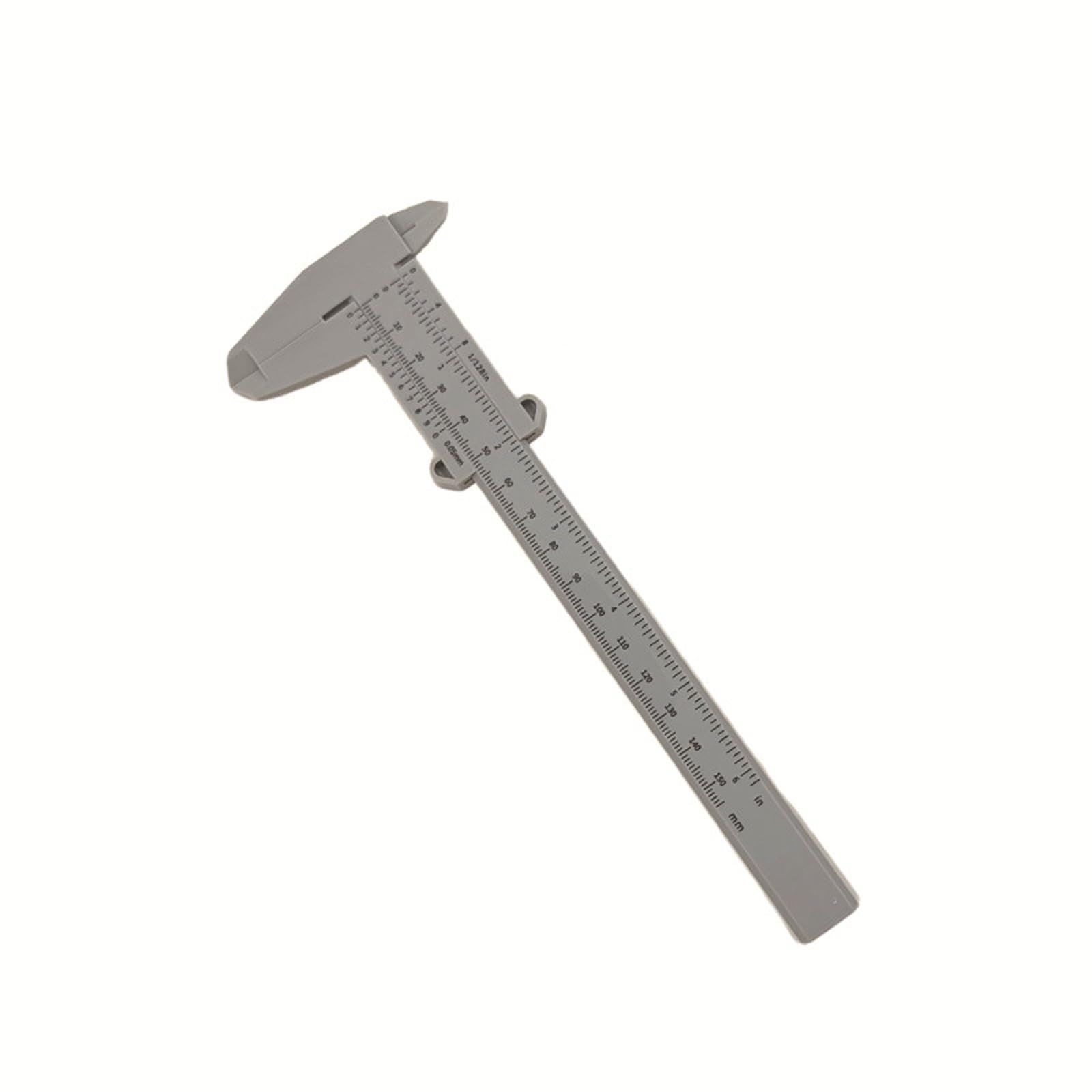Vernier Caliper 150mm Measuring Tool with Double Inch and MM Graduations 0-6Inch Measuring Tool Micrometers