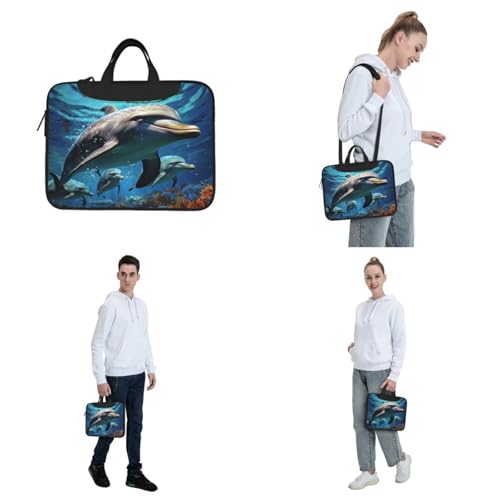 Maletín para portátil unisex resistente al agua miniatura 7
