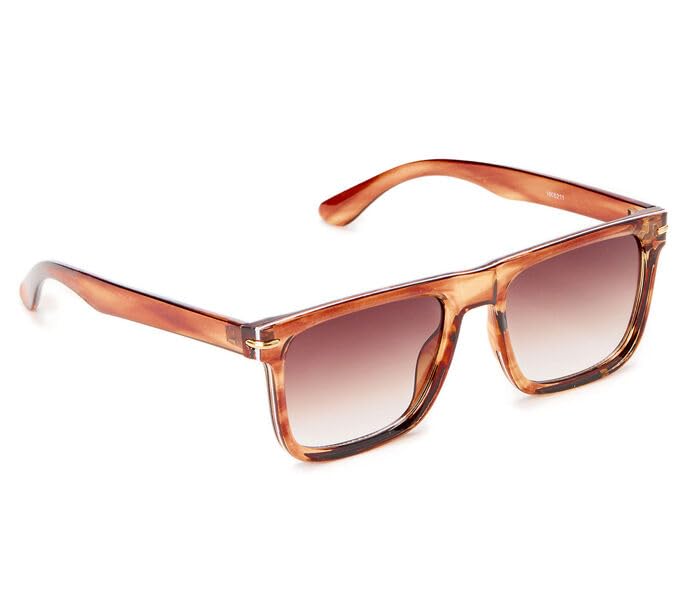 PacSun Men's Rudy Tortoise Square Sunglasses - Main Image