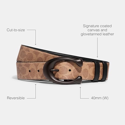 Coach40MM Sculpted C Belt3