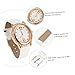 Imagen de SAFIGLE Reloj De Mujer Ovalado Diamantes Correa y Diseño Moderno para Estudiantes y Oficina