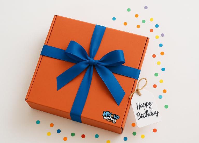 Healthy Snack Variety Pack Gift Box – 60 Count – Includes Popcorn, Chips, Pretzels, Trail Mix, Breakfast Bars, Cookies, Fruit Snacks & Peanuts – Great Healthy Gift Idea for All Ages