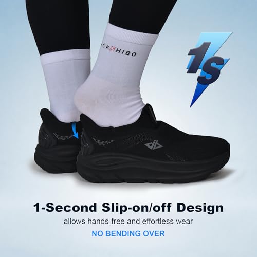 Image of JACKSHIBO Wide Toe Box Shoes Women Zero Drop Arch Support Wide Sneakers