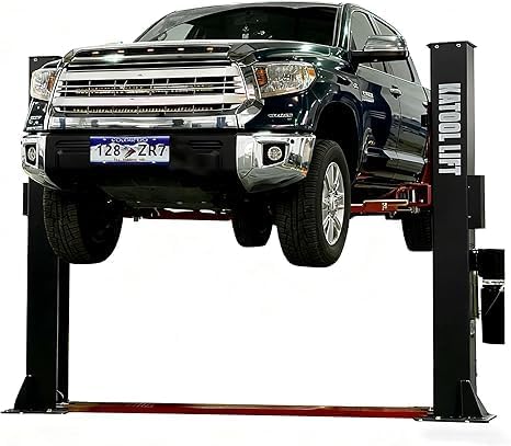 2 Post Car Lift 12000lbs Lifting Capacity Single Lock Release Professional Clearfloor Car Lift Two/2 Post Lift, with CE Certified, Gray