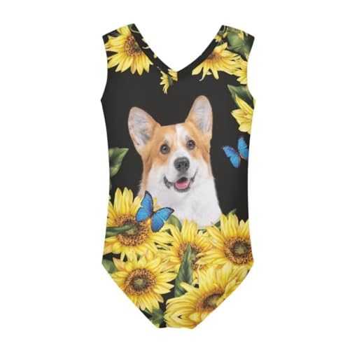 Kuiaobaty Girls One Piece Swimsuit 3-14 Cute Bathing Suit for Toddler Swimwear2