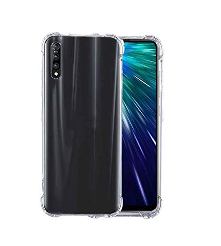Image of COVERBLACK Rubber Back Cover for Vivo S1 - vivo 1907 - Transparent
