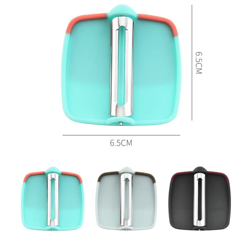 Manual Vegetable Peeler3 pcs,Vegetable Peeler,Hand Palm Peeler,Silicone Finger Grips Peeler,finger vegetable peeler,Hand Vegetable Peeler Kitchen Gadgets,easy gripPeeling Potatoes,cucumbers,Carrots