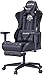 Price comparison product image AutoFull Gaming Chair Ergonomic Office Chair High Back Swivel Chair Racing Pu Leather Computer Chair With Arms,Thicker Bucket Seat,Adjustable Height,Back Support And Footrest,Black (3 Year Warranty)