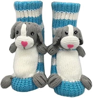 Women Socks Animal Cute Cartoon Animal Slipper Socks Animal Eating Foot Socks Non-slip Warmer Novelty Christmas Floor Socks Chameleon Shark Dragon Socks