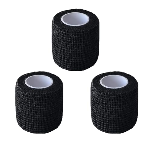 Black Athletic Tape Wrap 90 Pack, Portable Easy to Carry1