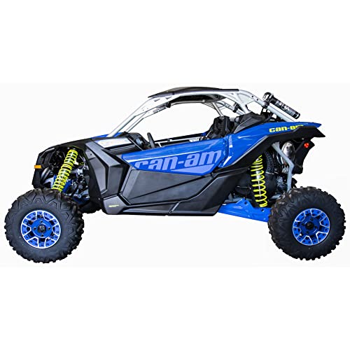 Tusk Plastic Lower Door Inserts Black Compatible with Can-Am Maverick X3 DS Turbo 64 Inch 2021-2025/X3 X RS Turbo RR 72 Inch 2020-2024