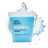 By Nature Quench Hyaluronic Acid Body Balm - Deep Hydration Moisturizer with Shea Butter & Kawakawa - Ultra Nourishing Body Cream for Dry Skin - Natural from New Zealand - 6.8 oz