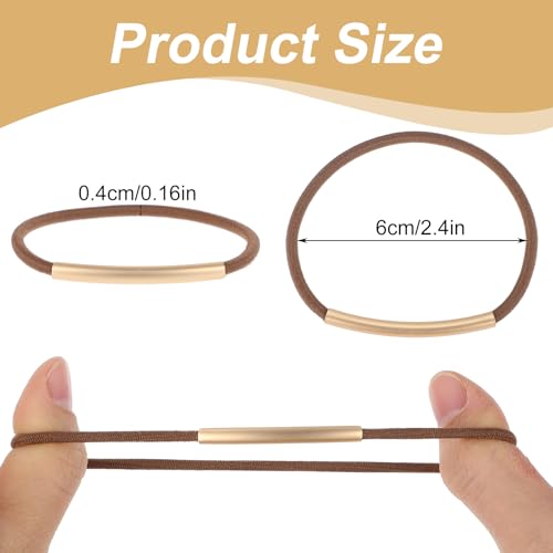 Prasacco 10 Pack Boho Style Hair Ties Elastic No Damage Soft Braided Hair Bands for Women & Girls Thick Thin Hair Accessories - Image 2