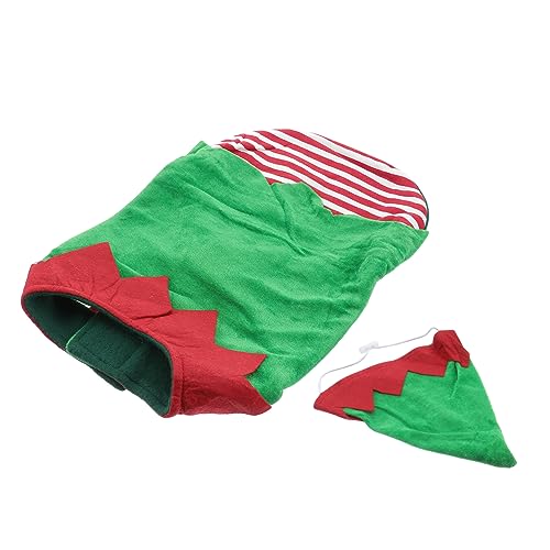 Disfraz de Navidad para perro talla XL color verde