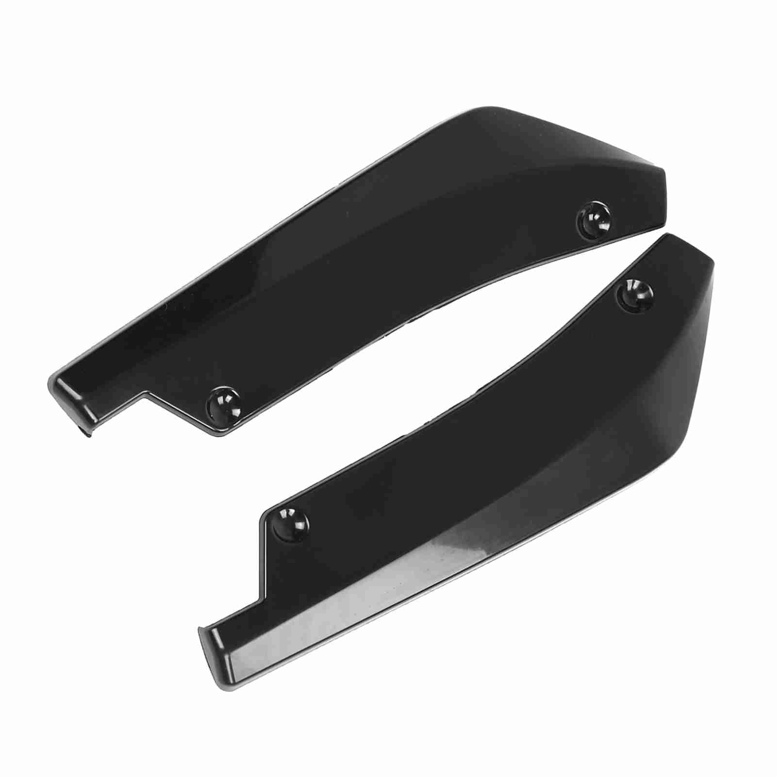 Lèvre De Pare-chocs Arrière Universelle - Noir - Style Sport, Protection Contre Les Chocs - Pour Voiture Tuning