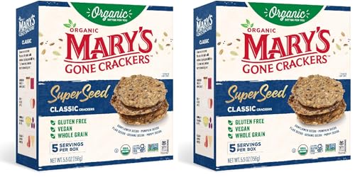 Image of Mary's Gone Crackers Super Seed Classic Crackers, 5.5 oz (Pack of 2)