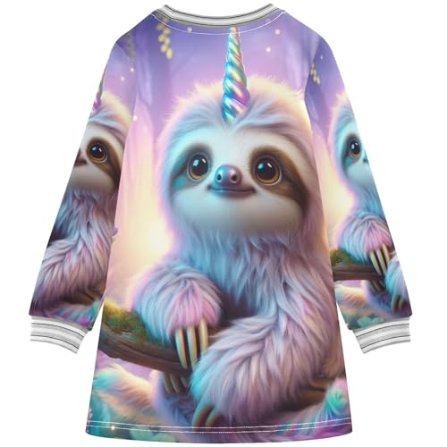 Jellyfish Sea Life Blue Toddler Sweater Dress Funny Long Sleeve 2t - 8 Years Spring Pink Toddler Dress2