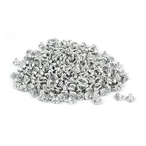 New Lon0167 6# -32 wit verzinkt zeskant kruiskop computerbehuizing schroefbevestiging 200st(6# -32 weiß verzinkter…