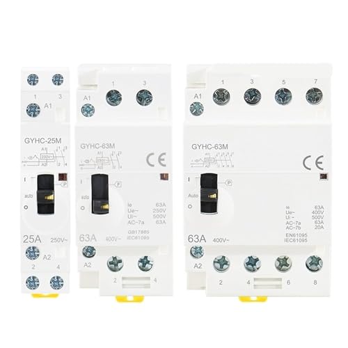Contacteur CA domotique 2P 40A 220V pour gestion de chauffage et chauffe-eau