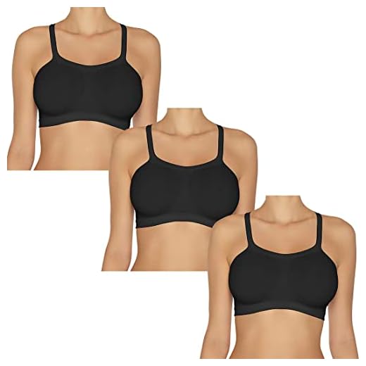 Kit 3 Tops Bandinis, Hanes, Feminino, Preto, P
