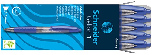 Bolígrafo gel Schneider Gelion 1 Azul 0.7 mm miniatura 3