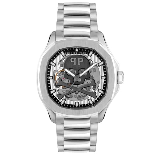 Come ode ai trendsetter e ai rischieri, che godono appieno la vita, Philipp Plein presenta la collezione Plein Philipp. Questo orologio analogico dispone di una funzione: lancette luminose e numeri luminosi
