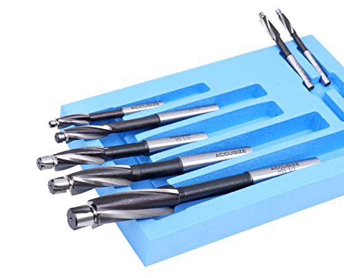 Accusize Industrial Tools 508S-0007 H.S.S. Solid Cap Screw Counterbore Set thumb #4