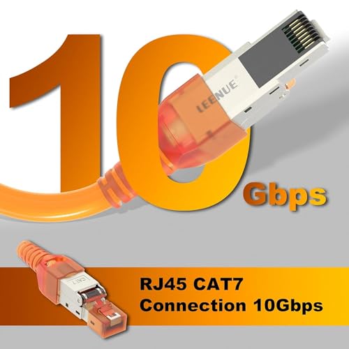 Conectores RJ45 Cat7 sin herramienta 4 unidades miniatura 4