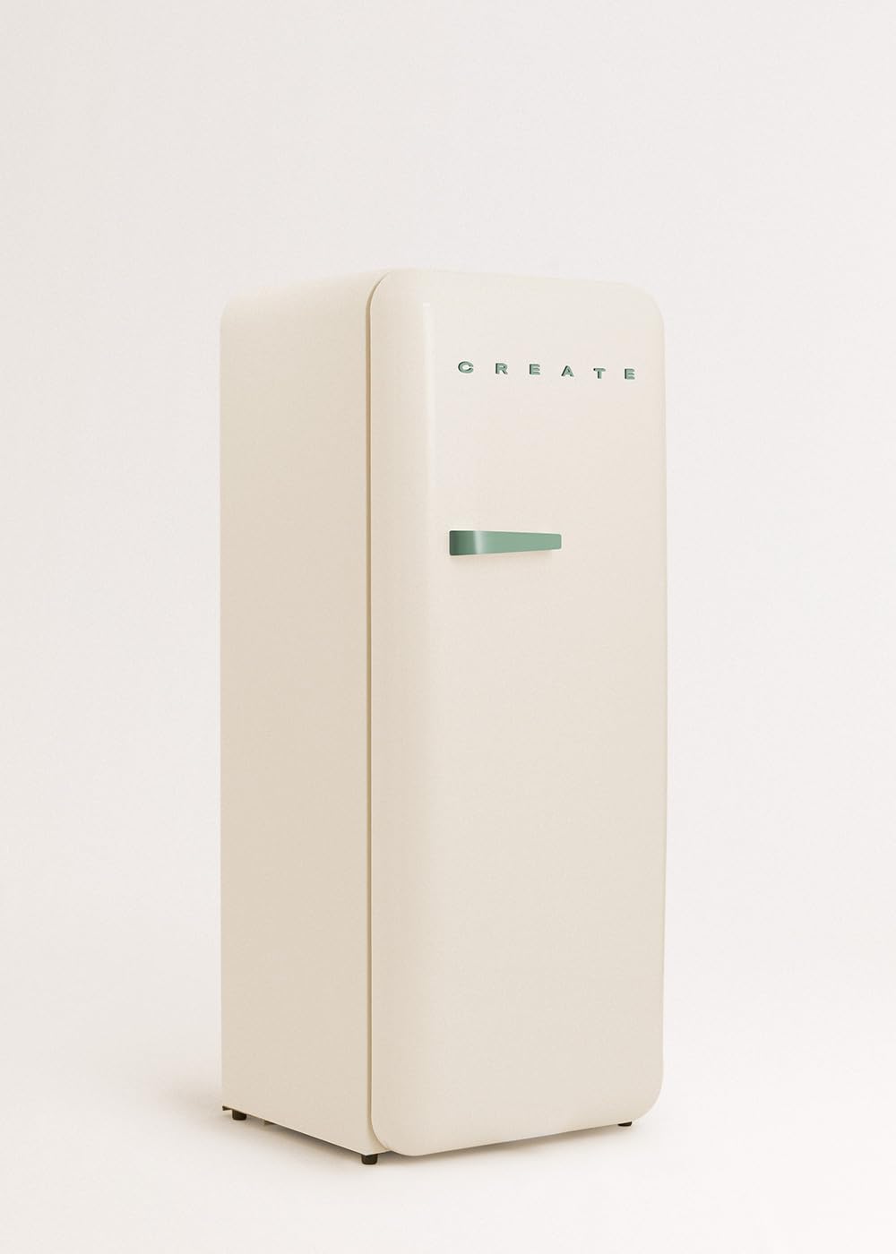 CREATE / RETRO FRIDGE 150 WOOD/Frigorífico blanco roto maneta madera con congelador 281L / 102W. bajo consumo. diseño vintage. 150cm. 3 estantes. regulador temperatura. botellero. 60x60x150cm — view 25